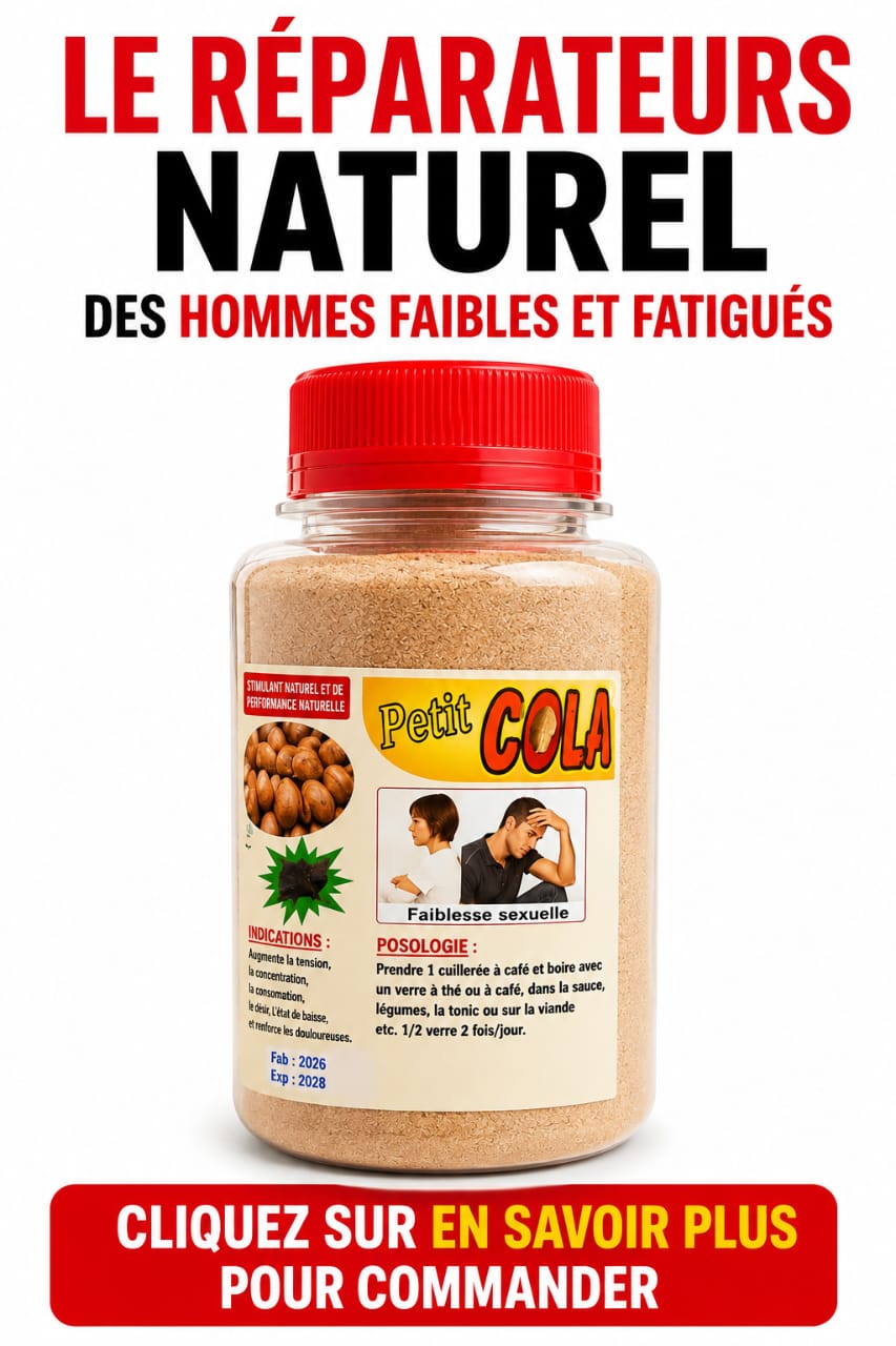 ⚡ PLUS DE FORCE, PLUS D'ENDURANCE, PLUS DE CONFIANCE : DÉCOUVREZ LE POUVOIR DU PETIT COLA ! 🌿🔥