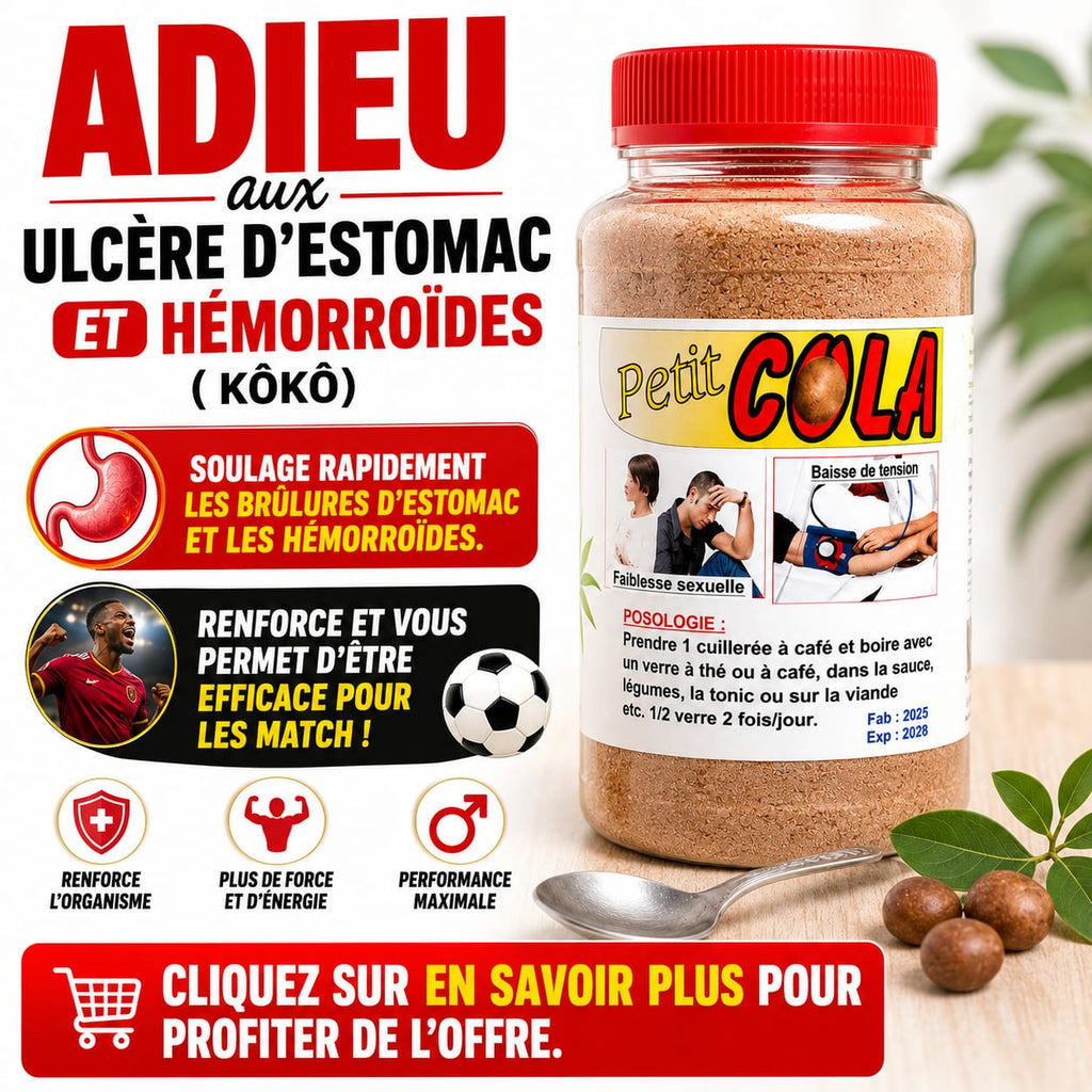 ⚡ PLUS DE FORCE, PLUS D'ENDURANCE, PLUS DE CONFIANCE : DÉCOUVREZ LE POUVOIR DU PETIT COLA ! 🌿🔥