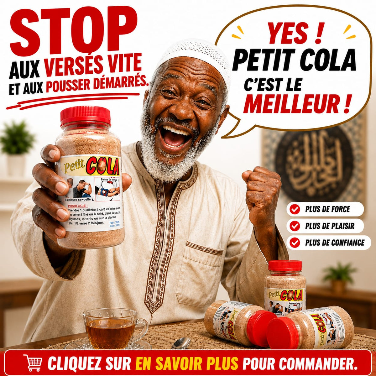 ⚡ PLUS DE FORCE, PLUS D'ENDURANCE, PLUS DE CONFIANCE : DÉCOUVREZ LE POUVOIR DU PETIT COLA ! 🌿🔥